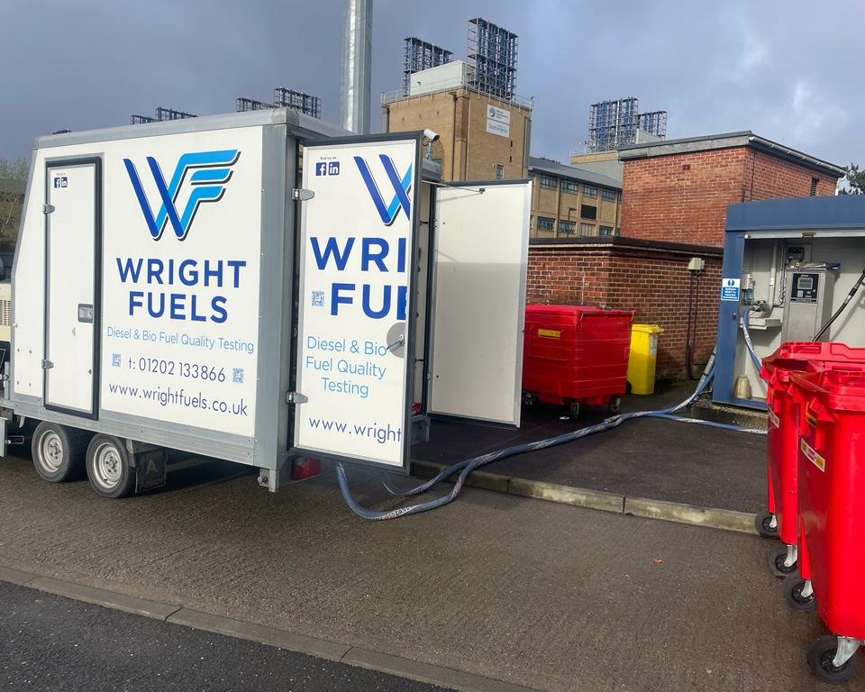 Mobile fuel polishing equipment